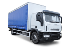 Car Hire Cornwall - 18 Tonne Curtain Side Truck - Truck hire Cornwall