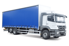 Car Hire Cornwall - 26 Tonne Curtain Side Truck - Truck hire Cornwall