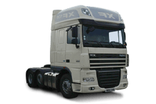 Car Hire Cornwall - 44 Tonne Sleeper Truck - Truck hire Cornwall