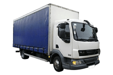 Car Hire Cornwall - 7.5 Tonne Curtain Side Truck - Truck hire Cornwall