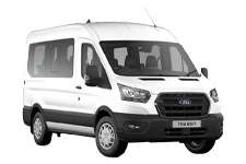 Car Hire Cornwall - Ford Minibus - Accommodates 12 Passengers - Minibus hire Cornwall