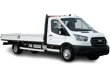 Car Hire Cornwall - Ford Transit Dropside Van - Van hire Cornwall