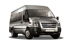 Car Hire Cornwall - Special Ford Minibus LITE - Accommodating 17 - Minibus hire Cornwall